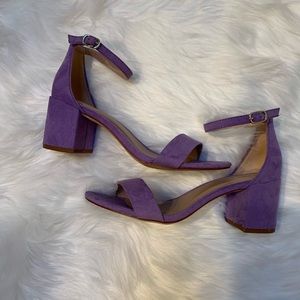 A New Day Michaela Lilac Block Heels Size 6